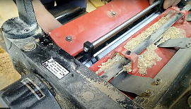 Снятие и установка ножей рейсмуса Warrior W0204